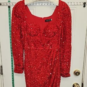 Elegant, Holiday, Sequin, Long, Maxi, Party, Prom, Dance, Vacation, Homecoming